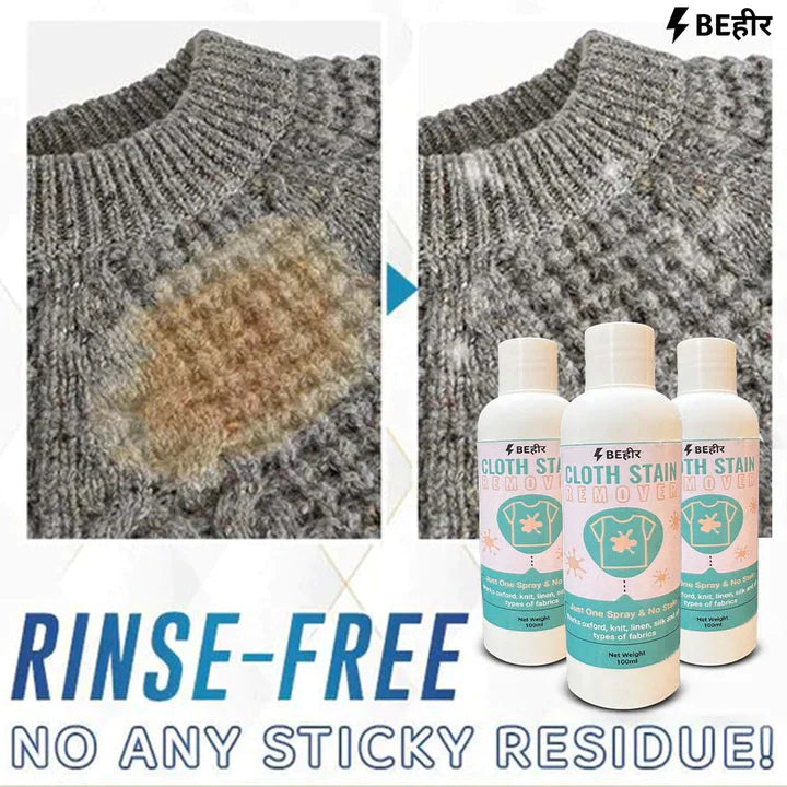 Garment and Fabric Cleanser Spray -Buy - 1-Get-Free