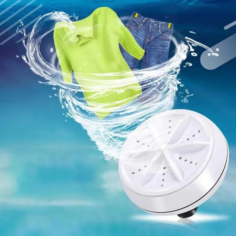 3 IN1 MINI WASHING MACHINE PORTABLE ROTATING WASHER