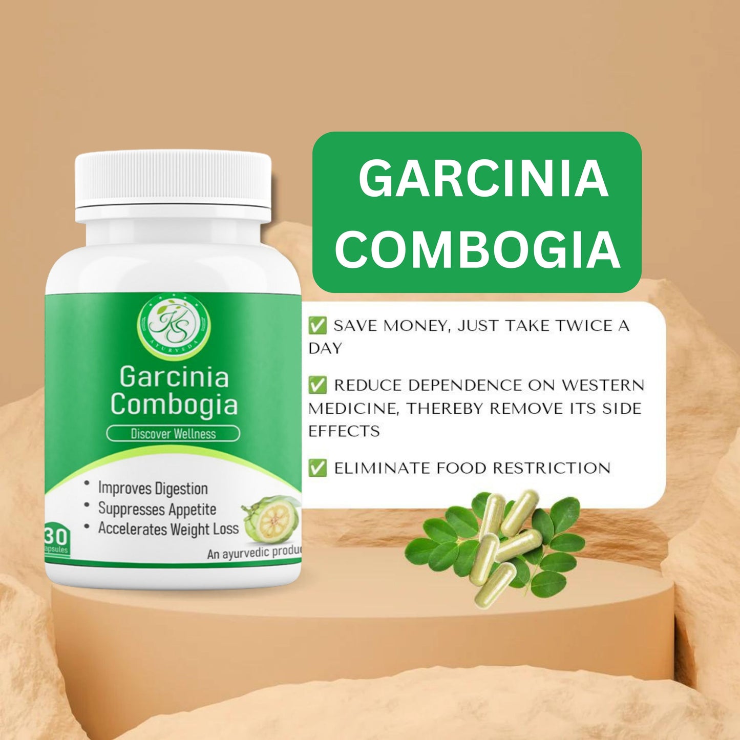 Garcinia Keto Cambogia (Ministry of Ayush, Govt. of India Approved)