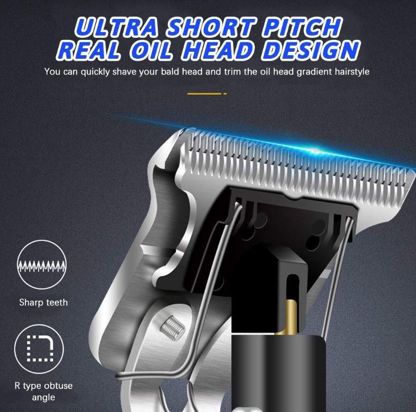 Golden Buddha Trimmer Set, 6 in 1 Electric Hair Trimmer for Men, Upgraded Professional Clippers Set