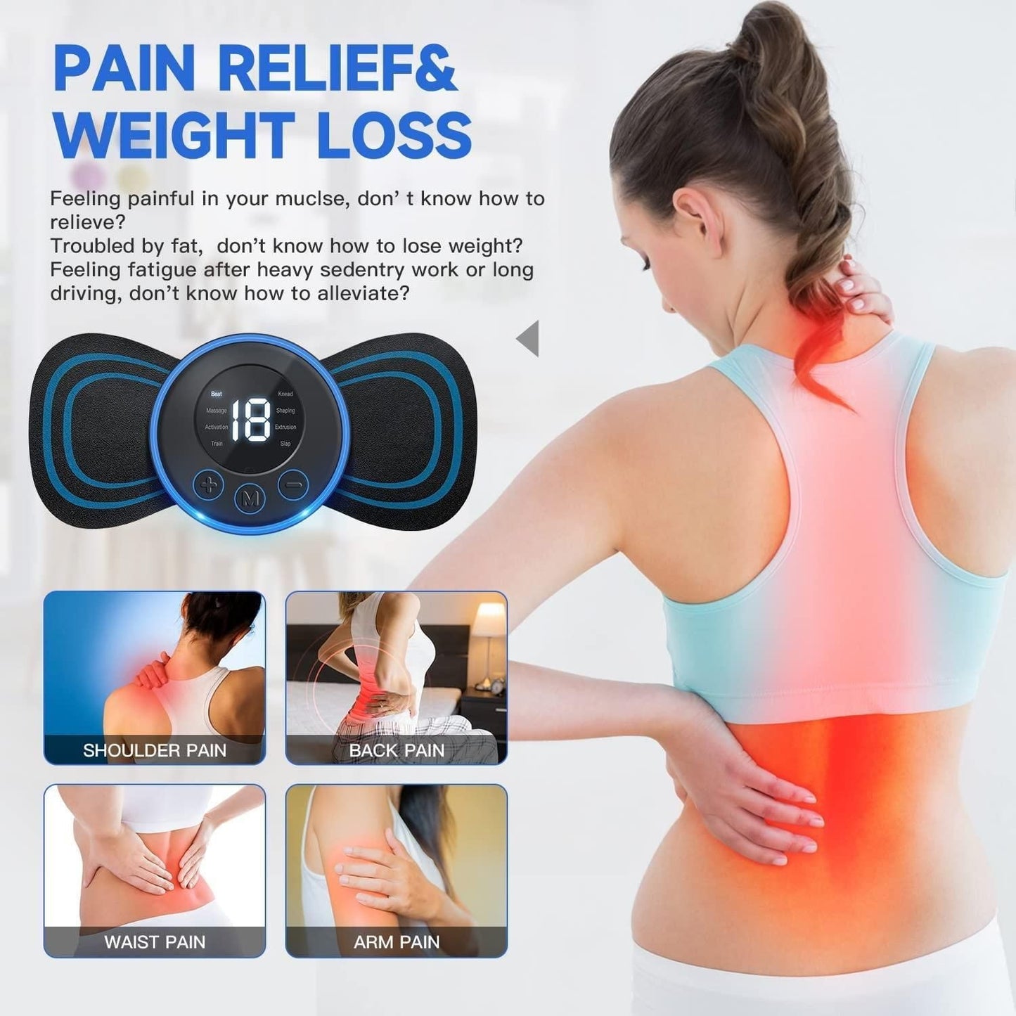 Mini Electric Butterfly Massager