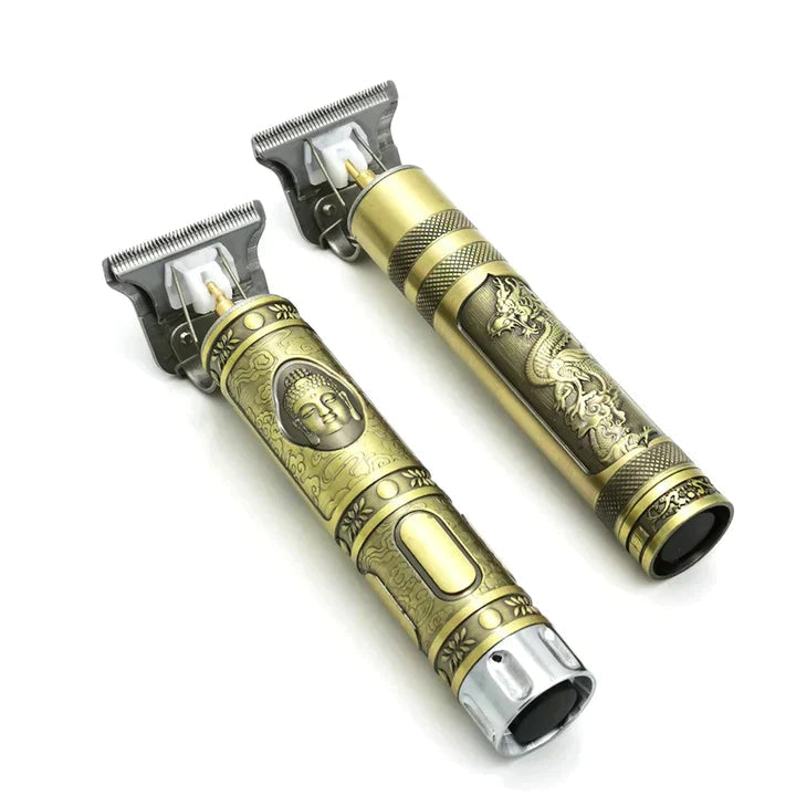 Golden Professional Buddha Trimmer Clippers Set - 6 in 1 Electric Hair Trimmer