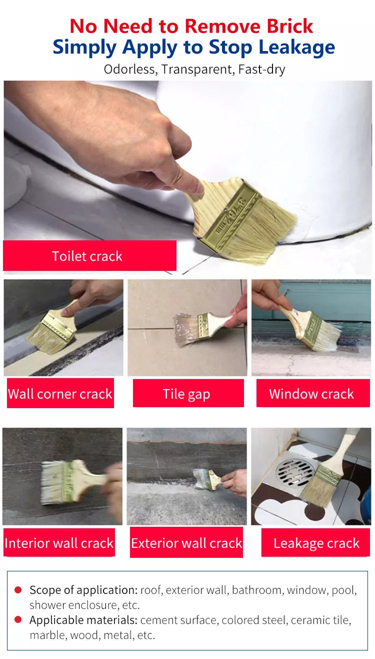 Transferant Waterproof Sealant - 100% Leak Adhesive
