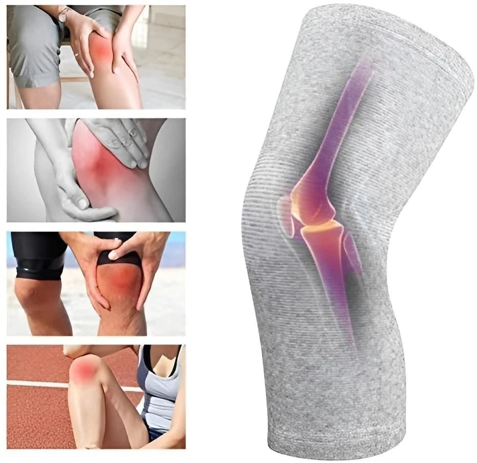 Bamboo Compression Knee Sleeves for Instant Pain Relief – (Pack Of 2)