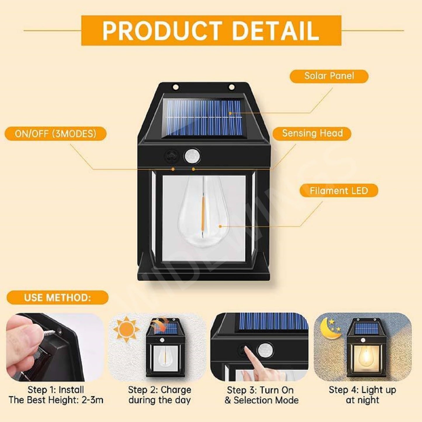 LumiGuard Solar Sentry Light