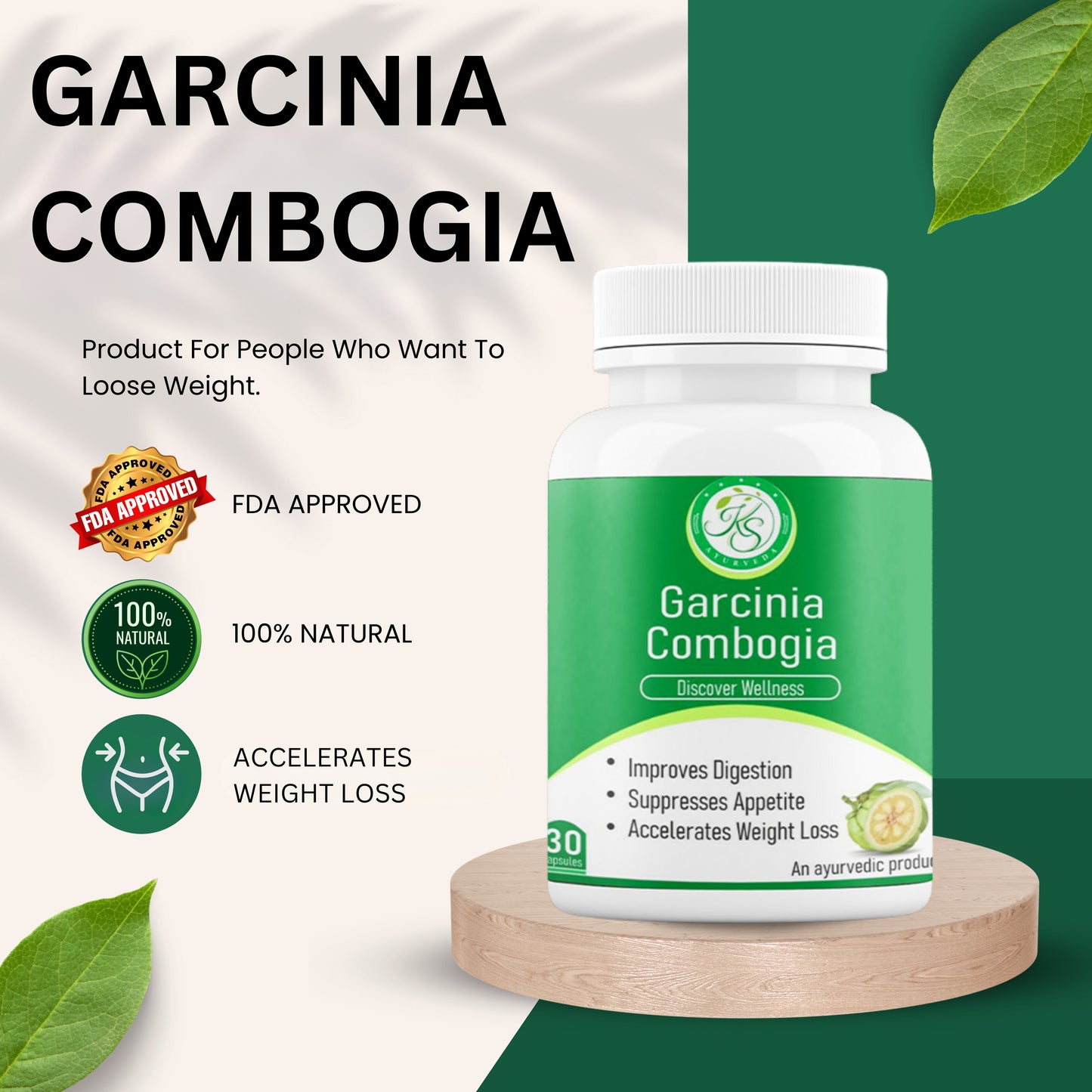 Garcinia Keto Cambogia (Ministry of Ayush, Govt. of India Approved)