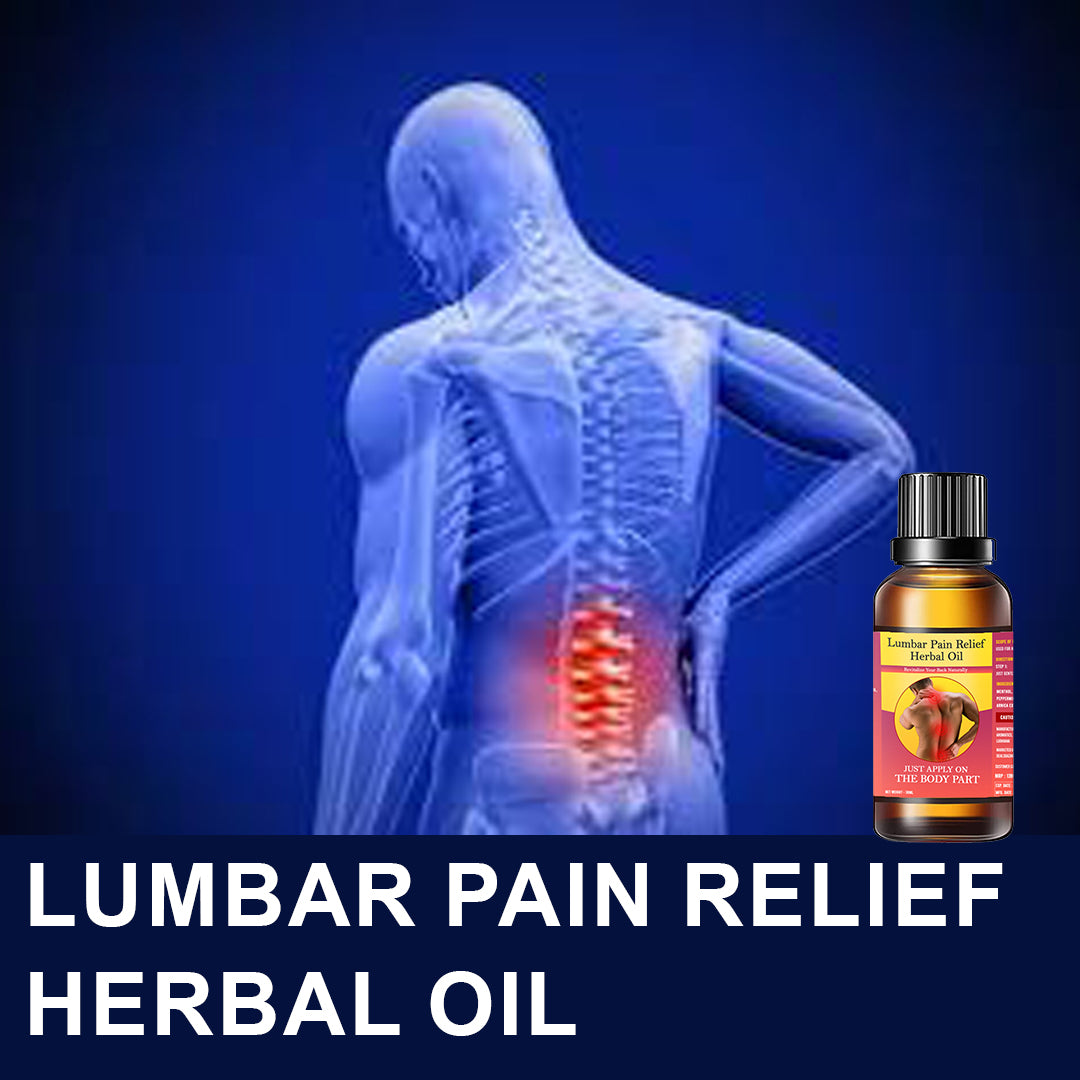Lumbar Pain Relief Herbal Oil Buy-1-Get-1-Free-30ml+30ml