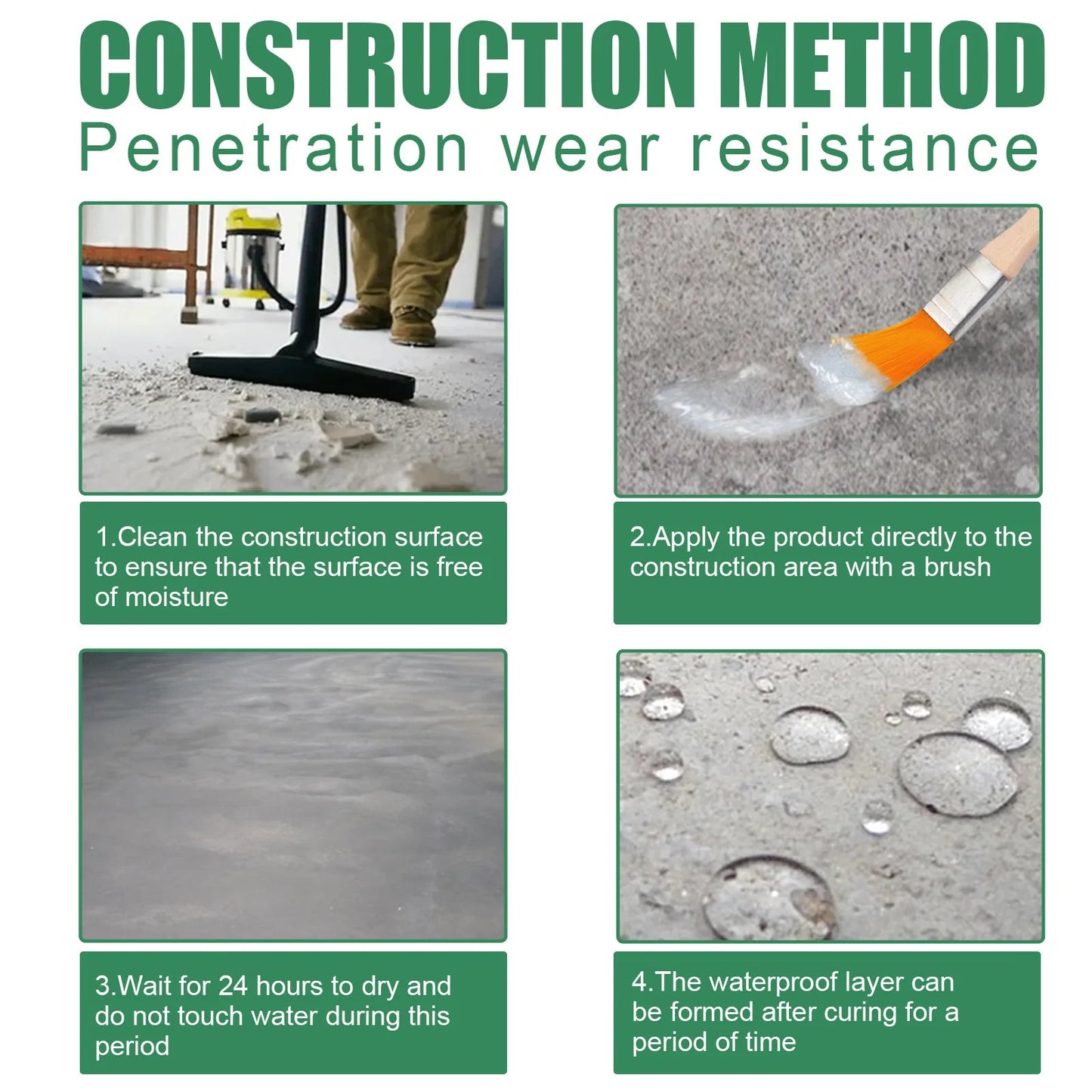 ClearSeal™ Transparent Waterproofing Adhesive with Brush (300 Gm)