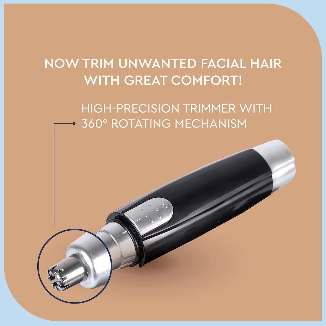 Professional Nose & Ear Hair Trimmer for Men Women