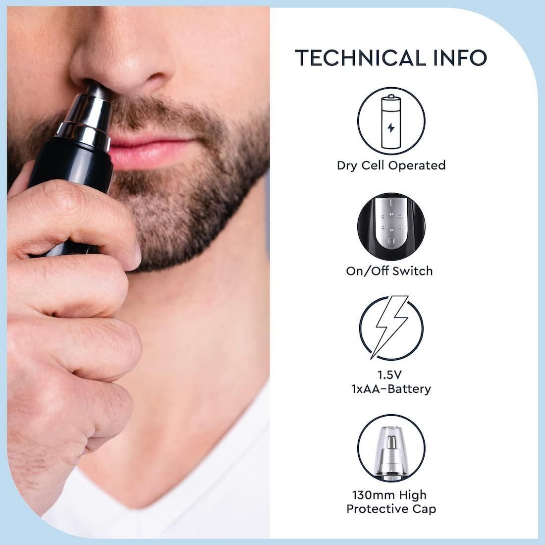Professional Nose & Ear Hair Trimmer for Men Women