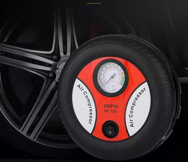 "Portable Electric Air Compressor for Car and Bike"
