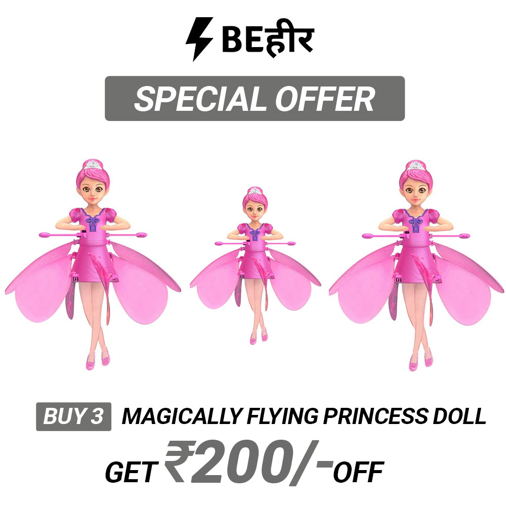 Magically Flying Princess Doll