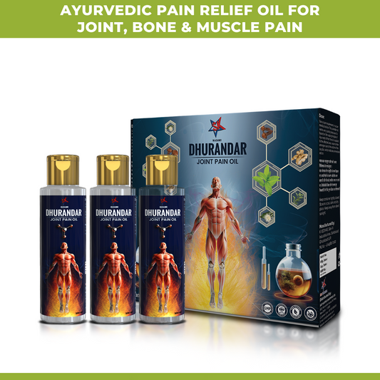 Pain Relief Oil: For Quick & Long-Lasting Relief from Joint & Body Pain (Ministry of Ayush, Govt. of India Approved)