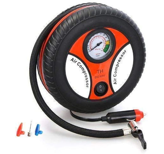 "Portable Electric Air Compressor for Car and Bike"