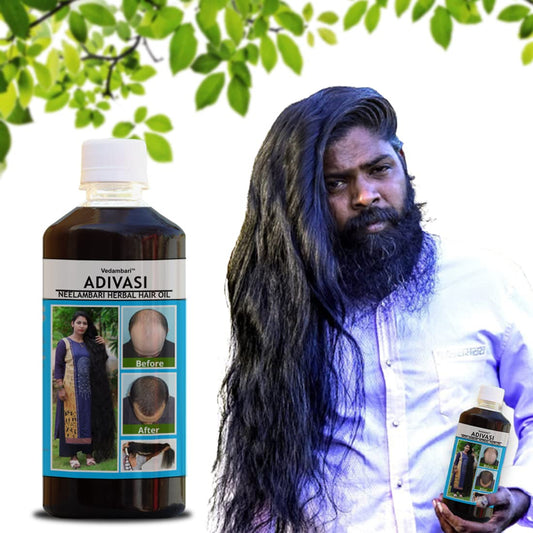 Adivasi Herbal Hair Oil  Buy 1 & Get 1 -100-ML