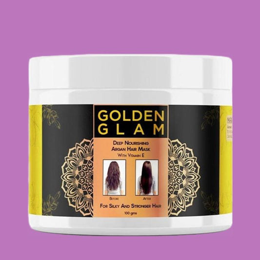 Golden Glam Hair Mask - Buy 1 Get 1 Free