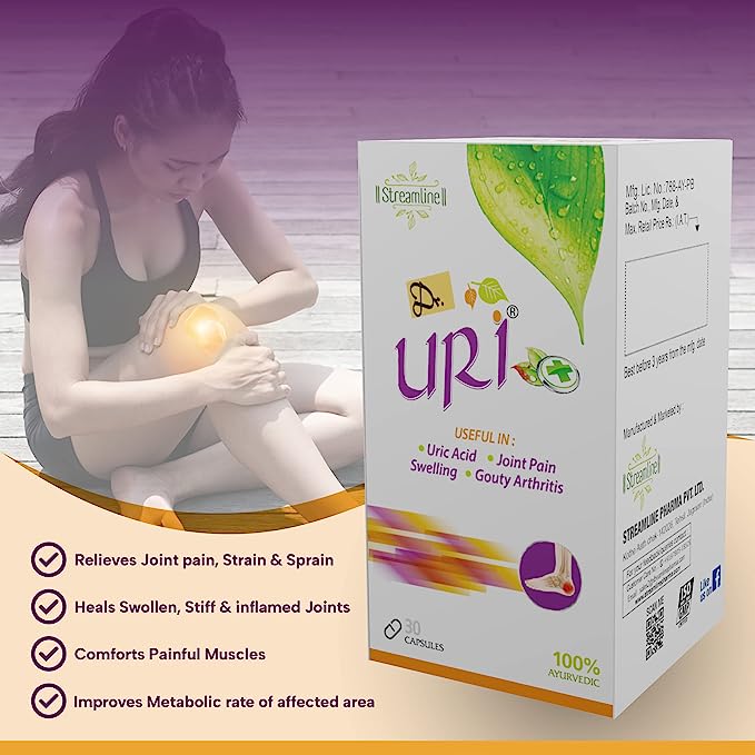 Streamline Dr. Uri Joint Pain Capsules - 30-Capsules