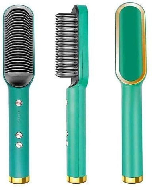 Professional Ceramic Hair Straightener Brush Tool